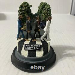 The Beatles Abbey Road Limited Edition Franklin Mint Glass Dome Music Box