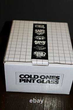 The Cold Ones Limited Edition Pint Glass 400ML 80MM X 145MM