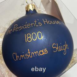 The Presidents House 1800 Christmas Ornament Linda Tripp Limited Edition