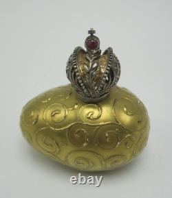 Theo Faberge Glass Spring Egg St. Petersburg Collection Limited Edition 140/750