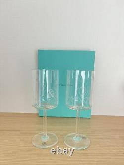 Tiffany & Co. Pair of Wine Glasses Not for Sale Limited Edition Spring 2023 Mint