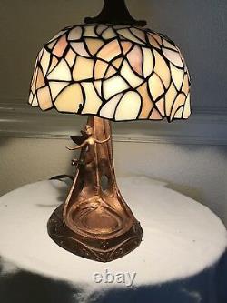 Tiffany Style Tinkerbell 50th Anniversary Stained Glass Lamp Limited Edition
