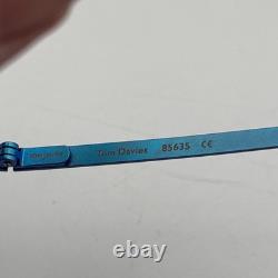 Tom Davies Eyeglass Frames Handmade Limited Edition 85635 Blue 51 20 140