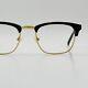 Tom Davies Eyeglasses Unisex Angular Braun Gold Mod. 37114 Limited Edition New