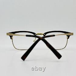 Tom Davies eyeglasses Unisex Angular Braun Gold Mod. 37114 Limited Edition New