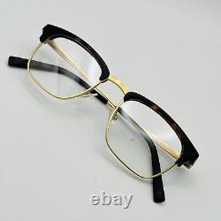 Tom Davies eyeglasses Unisex Angular Braun Gold Mod. 37114 Limited Edition New