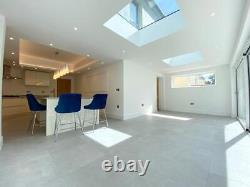 Triple Glazed Flat Rooflights + Optional Timber Frame Fast Delivery ALL SIZES