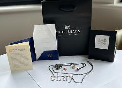 Trollbeads Silver Pendants & Beads Set Including Limited Edition Retired Unused
