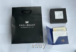 Trollbeads Silver Pendants & Beads Set Including Limited Edition Retired Unused