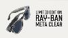 Unboxing Limited Edition Ray Ban Meta Wayfarer Smart Glasses 100 Transparent U0026 Sapphire Lens