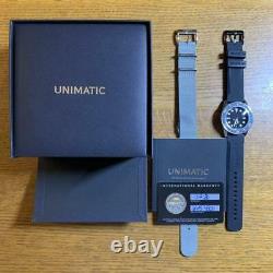 Unimatic U1-D 40 mm Sapphire Glass Limited Edition Mint Full Set