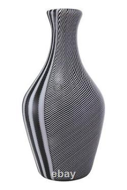 VENINI Glass Murano Gianni Versace Smoking Vase Ltd Edition 27.5 cm