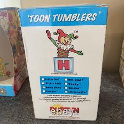VTG Toon Tumblers- Pint Glasses- 2005- Limited Edition Set Of 5- NEW IN BOXES