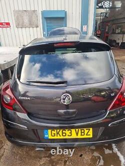 Vauxhall Corsa D Limited Edition 3 Door Tailgate Bootlid Carbon Flash Black Z22C