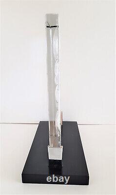 Victor Vasarely-EREBUS-Glass Sculpture-1982- No. 229 Signed