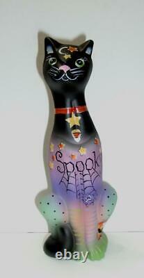 Viking Mold Epic HP Spooky Halloween Cat Fenton K Barley Mosser Made LE #11/39