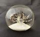 Vintage 1979 Selkirk Glass'winter Dream' Paperweight Signed Ltd Edition 321/350