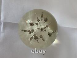 Vintage 1979 SELKIRK GLASS'Winter Dream' Paperweight Signed Ltd Edition 321/350