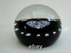 Vintage And rare Limited Edition Caithness Millefiori Heart Paperweight Love