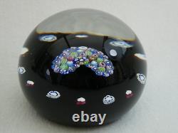 Vintage And rare Limited Edition Caithness Millefiori Heart Paperweight Love