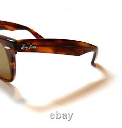 Vintage B&L RAY BAN Wayfarer II Limited Deluxe Edition Tortoise Sunglasses NOS