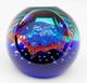 Vintage Caithness Scotland Limited Edition Faceted Galaxy Paperweight 41/500