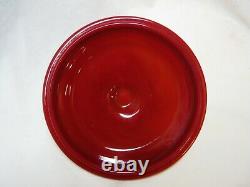 Vintage Fenton Mandarin Red Macaroon Cookie Jar #1681-6 1/2 aka Big Cookies