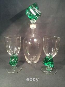 Vintage Limited Edition Decanter And Glasses Set (ref B086)