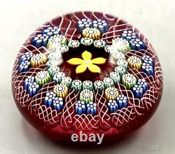 Vintage Limited Edition Perthshire Millefiori Glass Paperweight PP194 1998