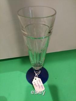 Vintage Limited edition cobalt 4 glasses