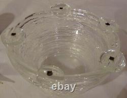 Vintage Murano Art Glass Bird Bath Bowl