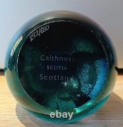 Vintage Paperweight Caithness Scotland Scotia Limited Edition 292/650 Art