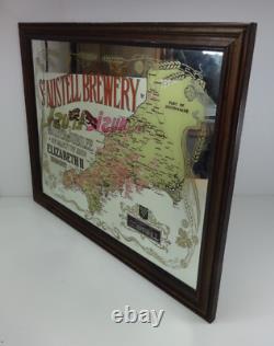 Vintage Pub Mirror St Austell Brewery Cornwall 1977 Jubilee Limited Edition 68cm