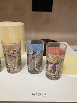 Vintage Roberto Cavalli Ltd Edition Drinking Glasses For Neiman Marcus