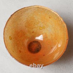 Vintage Signed Kosta Boda Bertil Vallien Glass Bowl'Artist Collection' Nr 5967