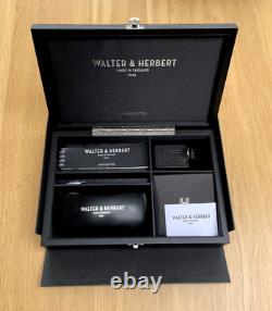 WALTER & HERBERT sunglass, polarized, black, Limited edition, new with full box