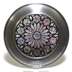 Washington Cathedral Vintage Stained Glass Limited Edition Large Rose Window His