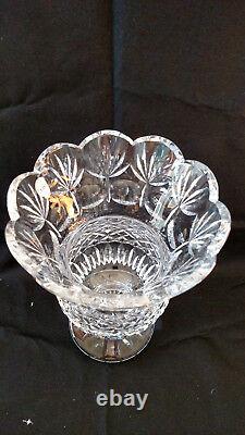 Waterford Collectible Crystal Bnib 10 Fitzwilliam Thistle Vase Limited Edition