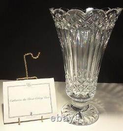 Waterford Crystal Catherine The Great 11 Celery Vase Limited Edition #1330/1500