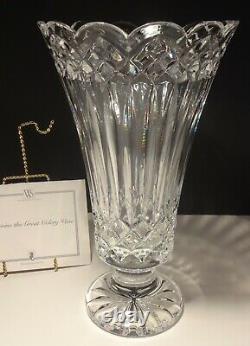 Waterford Crystal Catherine The Great 11 Celery Vase Limited Edition #1330/1500