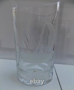 Waterford Crystal Yachting Vase Limited Edition Large In Box