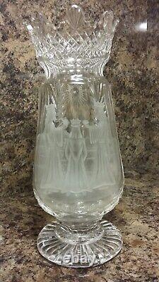 Waterford Glass Christmas Magi Engraving 1971 Limited Edition Piece is number 63