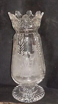 Waterford Glass Christmas Magi Engraving 1971 Limited Edition Piece is number 63