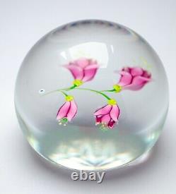 Whitefriars Caithness Paperweight Fuchsia Limited Edition 56/250