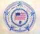 Whitefriars Large Usa Flag Paperweight Limited Edition Number 84