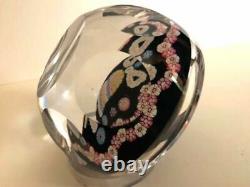 Whitefriars Very Rare Limited Edition 1980 Christmas Bell Art Glass Paperweight