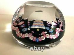 Whitefriars Very Rare Limited Edition 1980 Christmas Bell Art Glass Paperweight