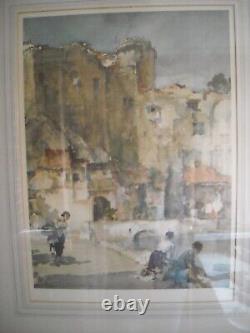 William Russell Flint Limited edition print. Beyond the walls. Framed & Glassed