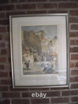 William Russell Flint Limited edition print. Beyond the walls. Framed & Glassed