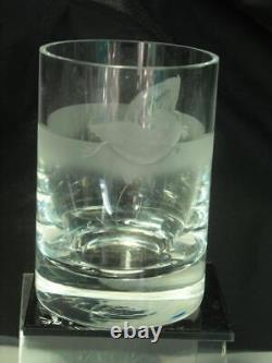 1974 Caithness CANARD SAUVAGE VERRE GRAVÉ David Gulland Édition Limitée Signée + Boîte